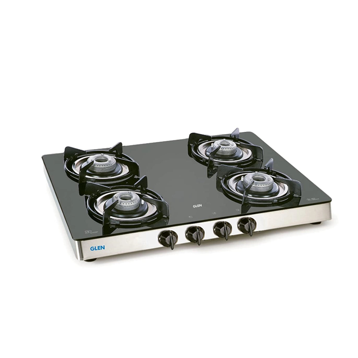 GLEN Chimney GL 6071 SX TS 60cm 1000 m3/hr + GL Cooktop 1041 GT SS Glass Gas Stove Combo