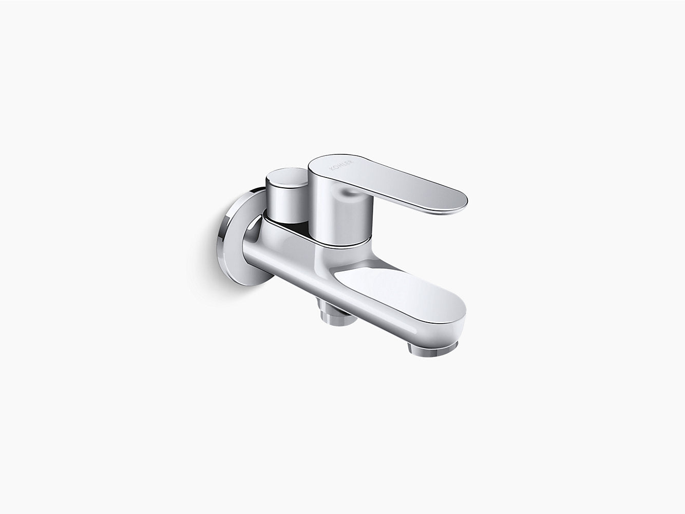 kohler K-16094IN-4-CP 2-way bib tap in polished chrome
