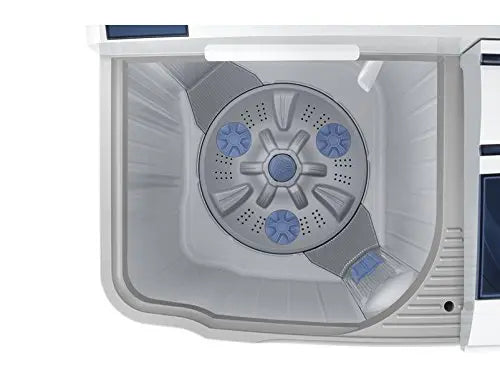 Samsung 8 kg Semi-Automatic Top Loading Washing Machine (WT80M4200HB/TL, Light Grey)