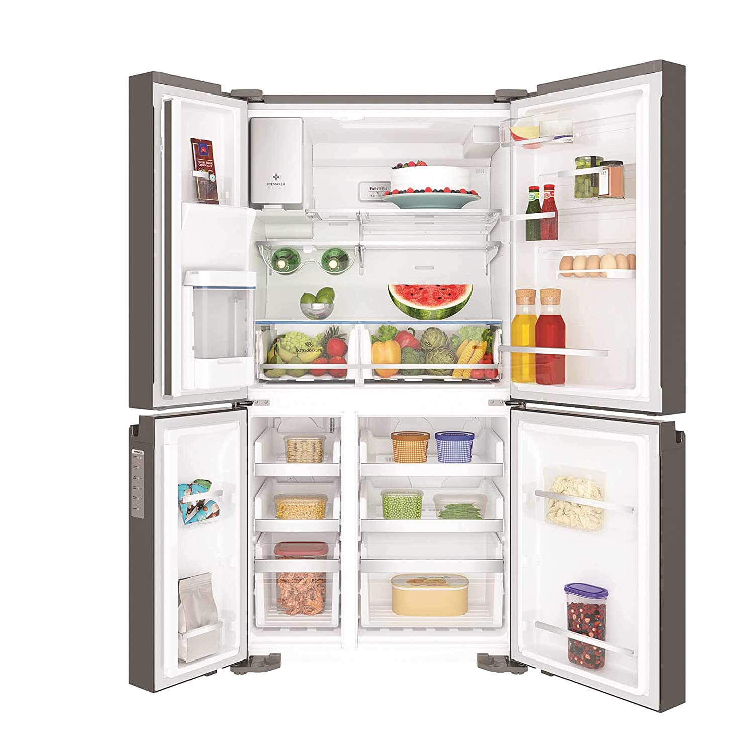 Electrolux 609L Ultimate taste 900 French Door Refrigerator EQE6879A-B