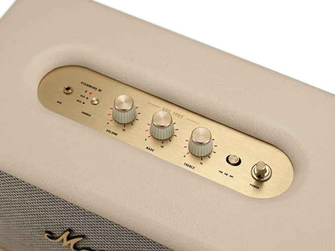 Marshall Stanmore III Bluetooth Wireless Speaker - Cream