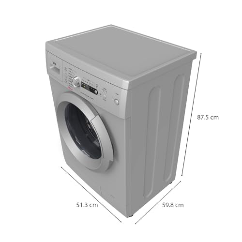 IFB 6 Kg 5 Star Front Load Washing Machine 2X Power Steam (DIVA AQUA SXS 6010, 2023 Model, Silver, In-built Heater, 4 years Comprehensive Warranty)