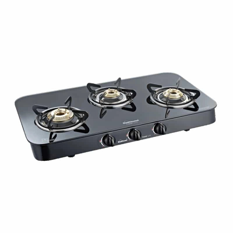 Sunflame Crystal 3 Burner (3B) Curve BK