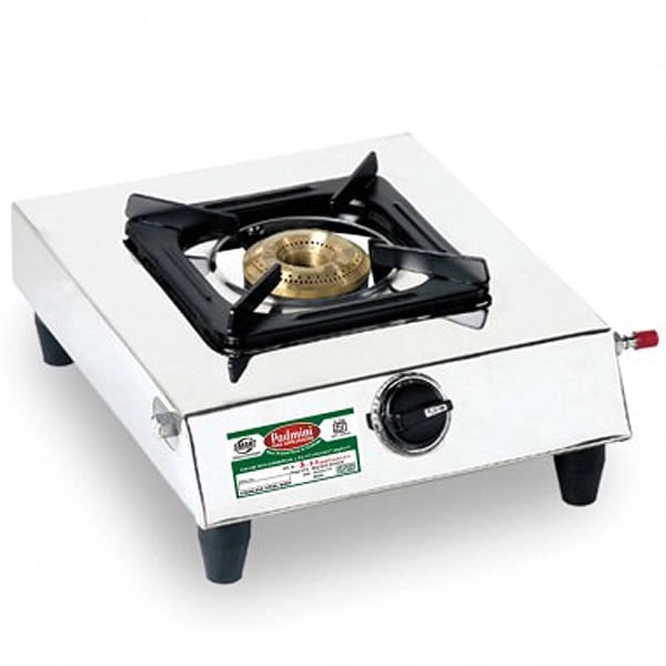 Padmini Single Burner Gas Stop (CS-101)- silver