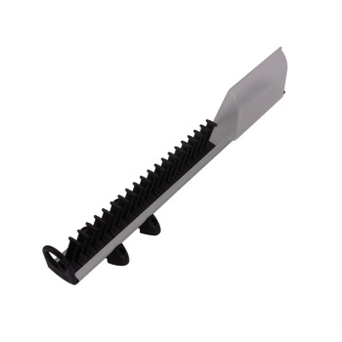 hafele 807.21.931 Black Aluminium And Oroglass Sliding Tie Rack 20 Hooks With Little Tray
