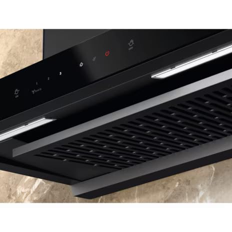 Electrolux ECT6841KB 60cm Wall Mount Chimney (Black, 223 Sq.ft) with Touch Controls