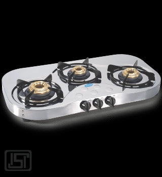 Glen GL 1035 SSBB HF Manual Ignition Cooktop