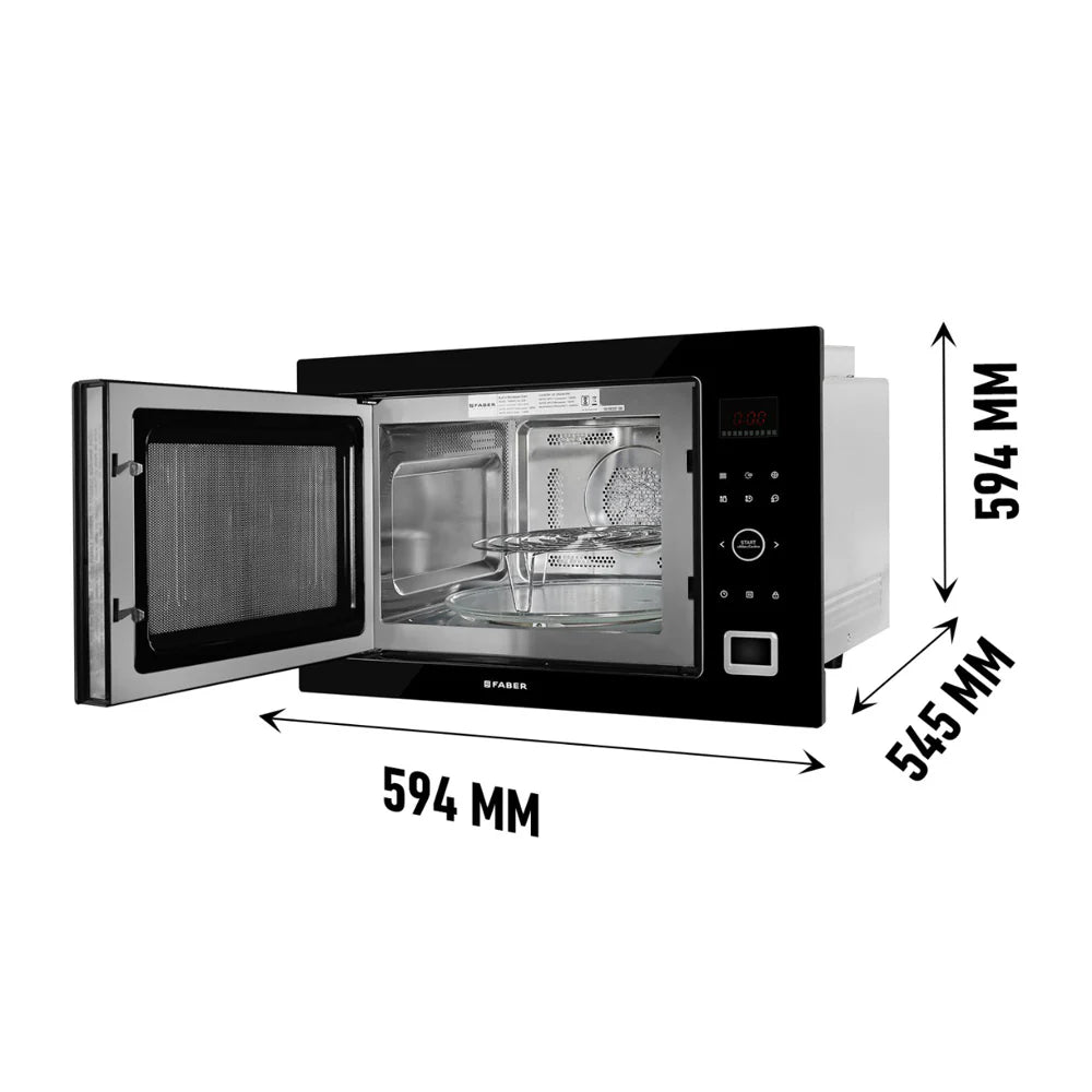 Faber 32 L Convection Microwave Oven FBI MWO 32L GLB, Black