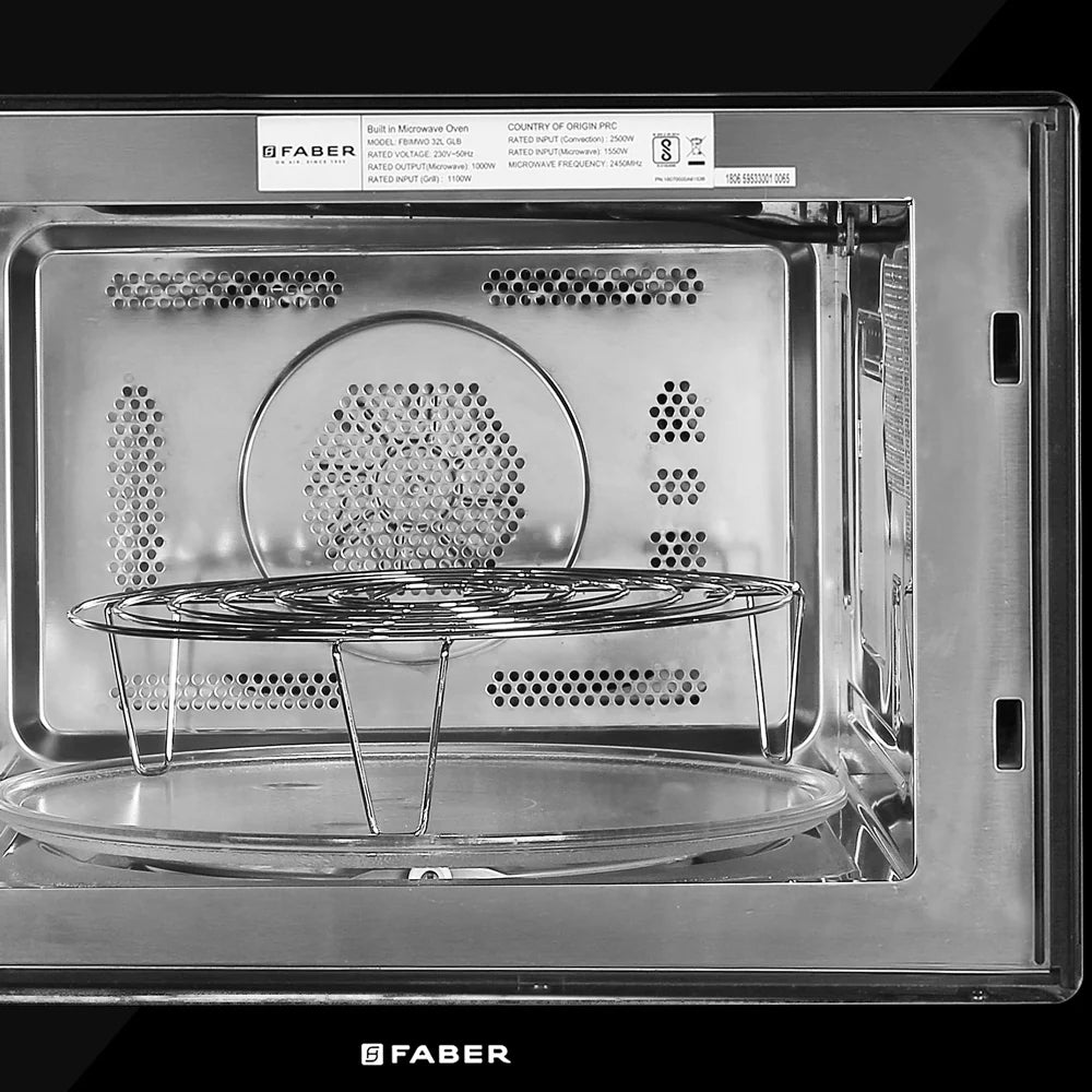 Faber 32 L Convection Microwave Oven FBI MWO 32L GLB, Black