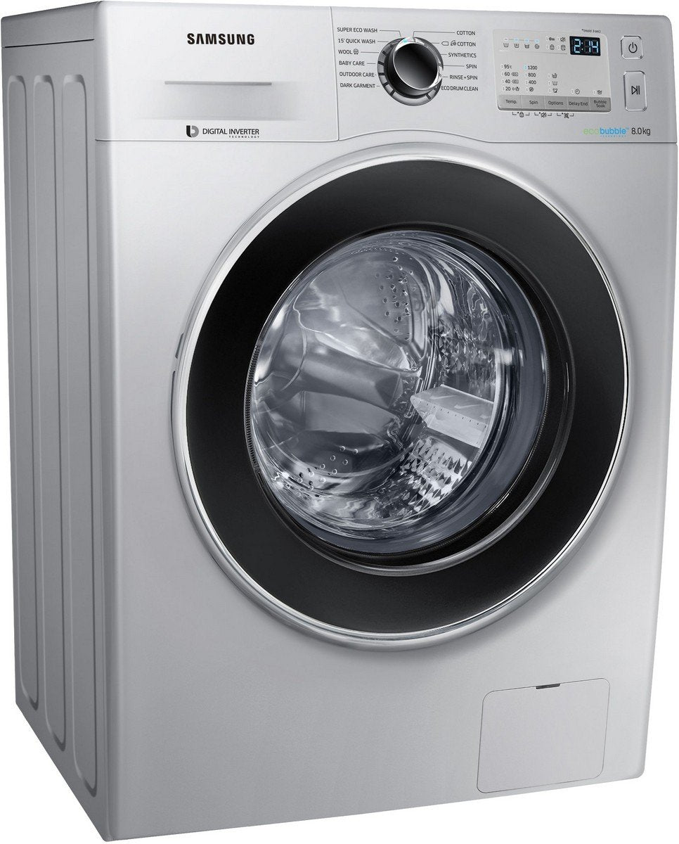 Samsung 8kg Fully-Automatic Front Load Washer (WW80J4213GS/TL)