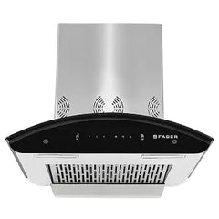 Faber Hood Everest Smart 60 cm Steel and Black Kitchen Chimney