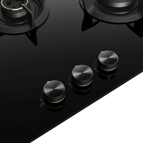 Electrolux 78Cm Ultimate Taste 300 Built In Gas Hob with 3 Cooking Zone EHG7330BC