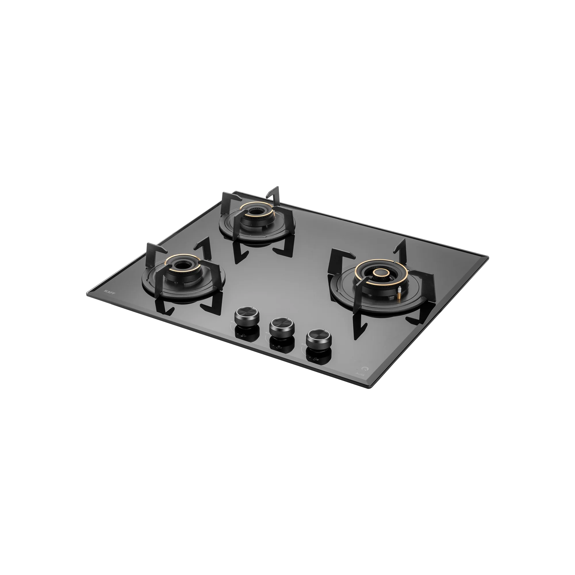 Kaff ALNF 603 Built-in Hob: 3 High Efficiency Brass Burner