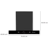 Faber Sigma BLDC HC SC FL BK IN 75cm 1600m3/hr Ducted Auto Clean Wall Mount Chimney
