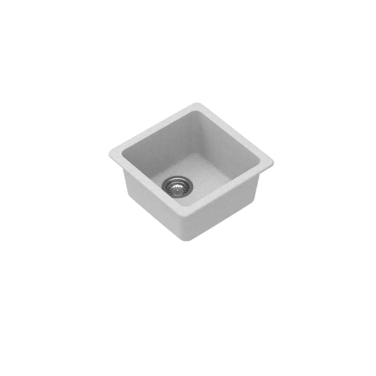 Carysil Neo Salsa Single Bowl 17x17 Kitchen Sink - Granite metalic neva