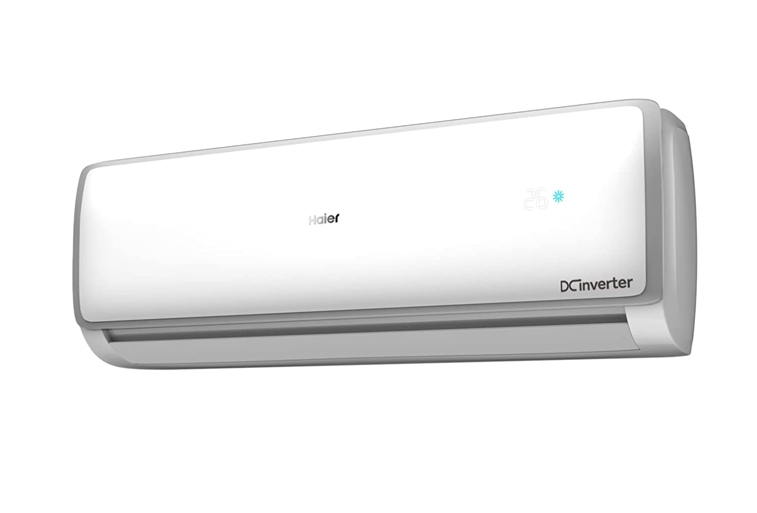 हायर स्प्लिट एसी 2 टन, 3 स्टार रेटिंग सफेद HSU22E-TXS3B INV