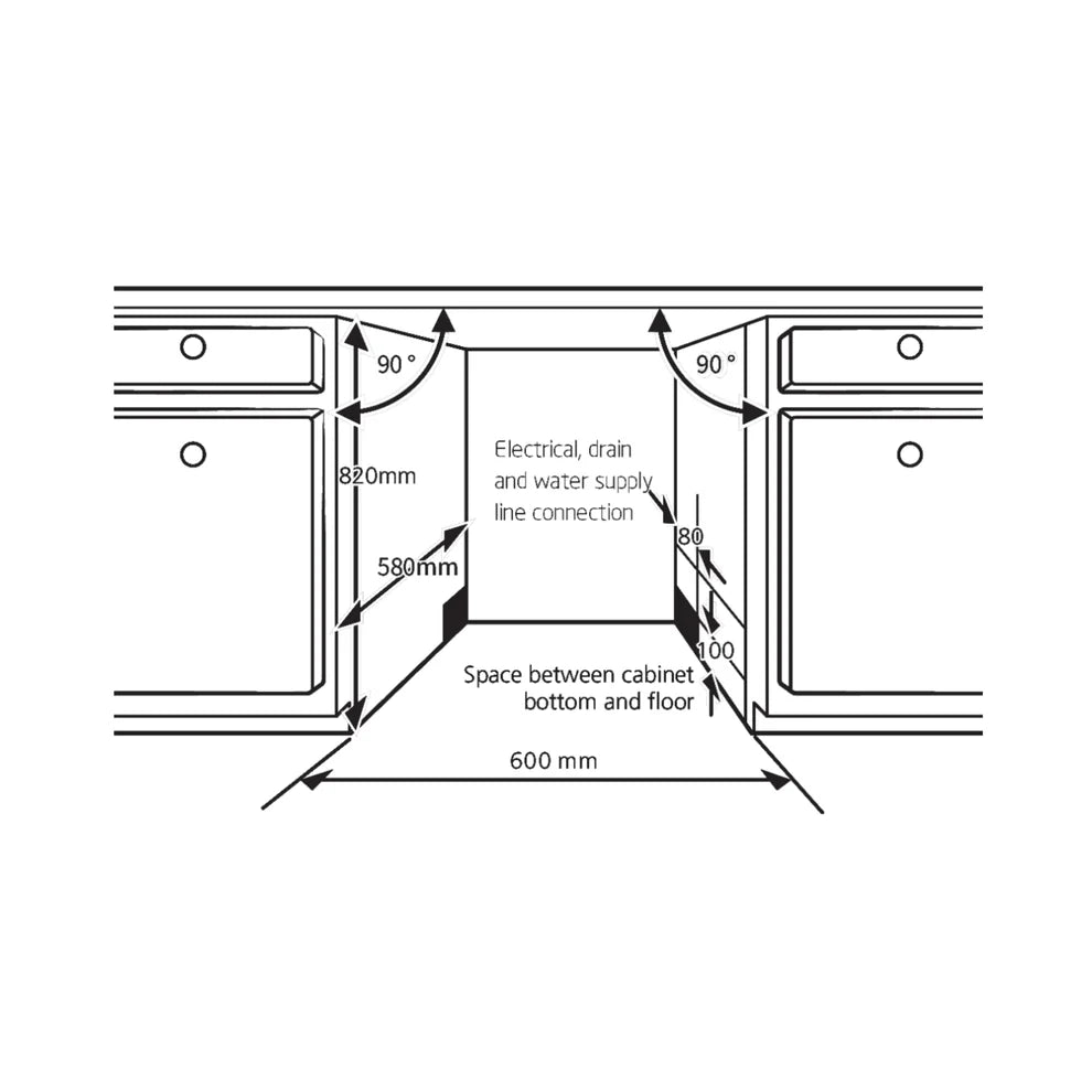 Hafele VALERIYA 15 SI 60cm 15 Capacity Pull-Out Kitchen Organizer