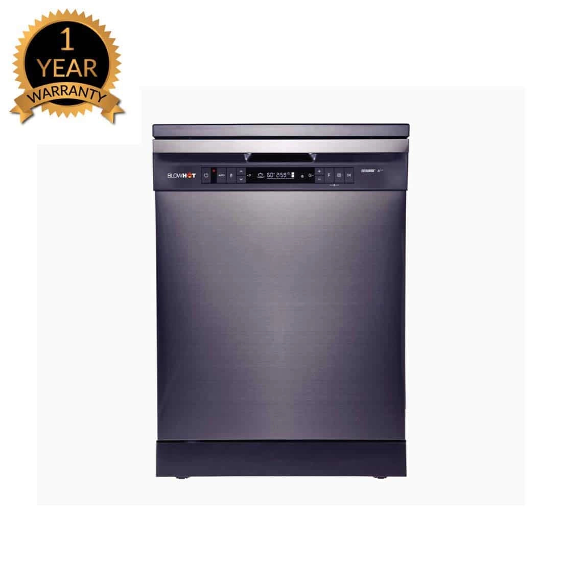 BLOWHOT 14 Place Settings Fully Electronic Dishwasher (Stainless Steel Tank &amp; Door)