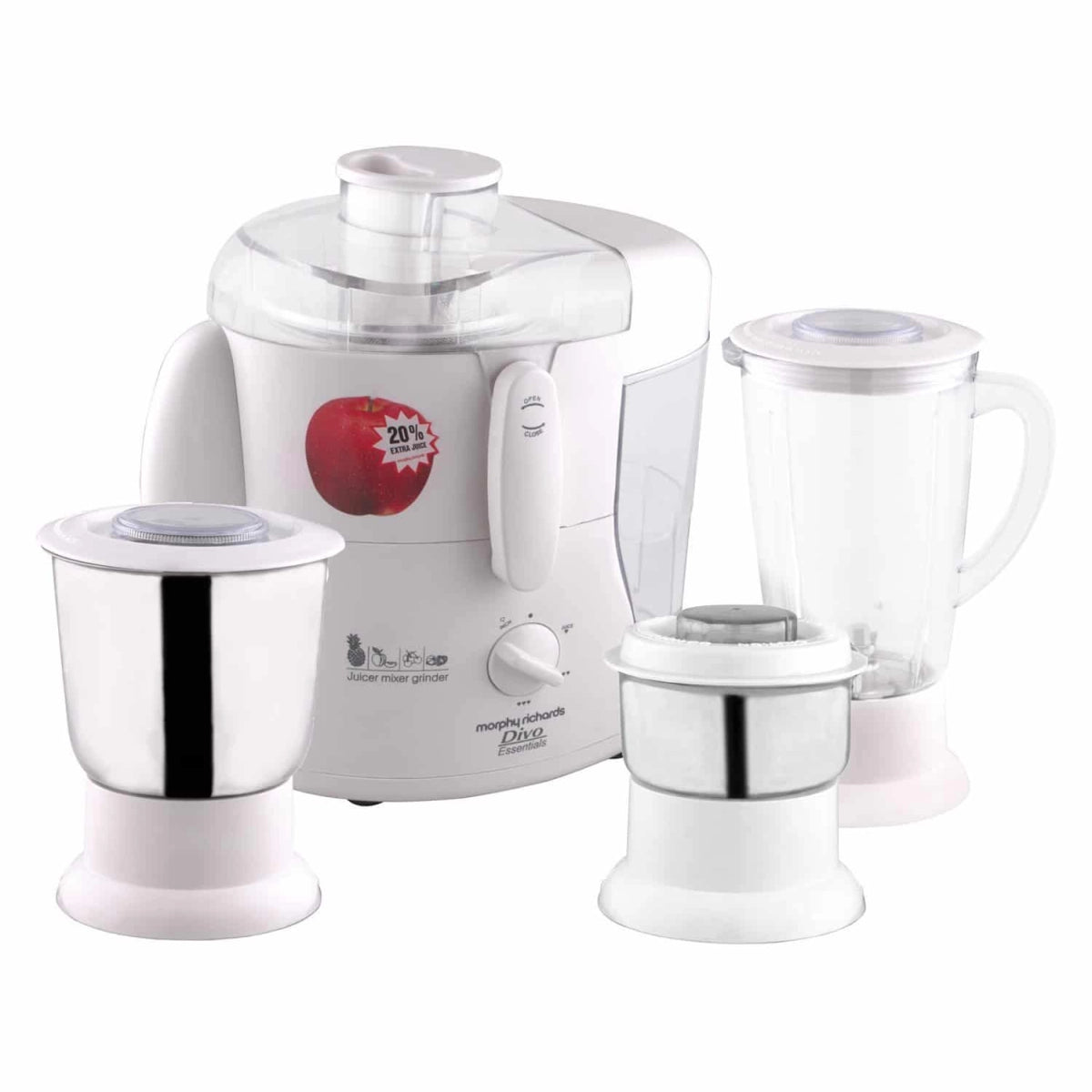 Morphy Richards cutie Juicer Mixer Grinder 2 Jar