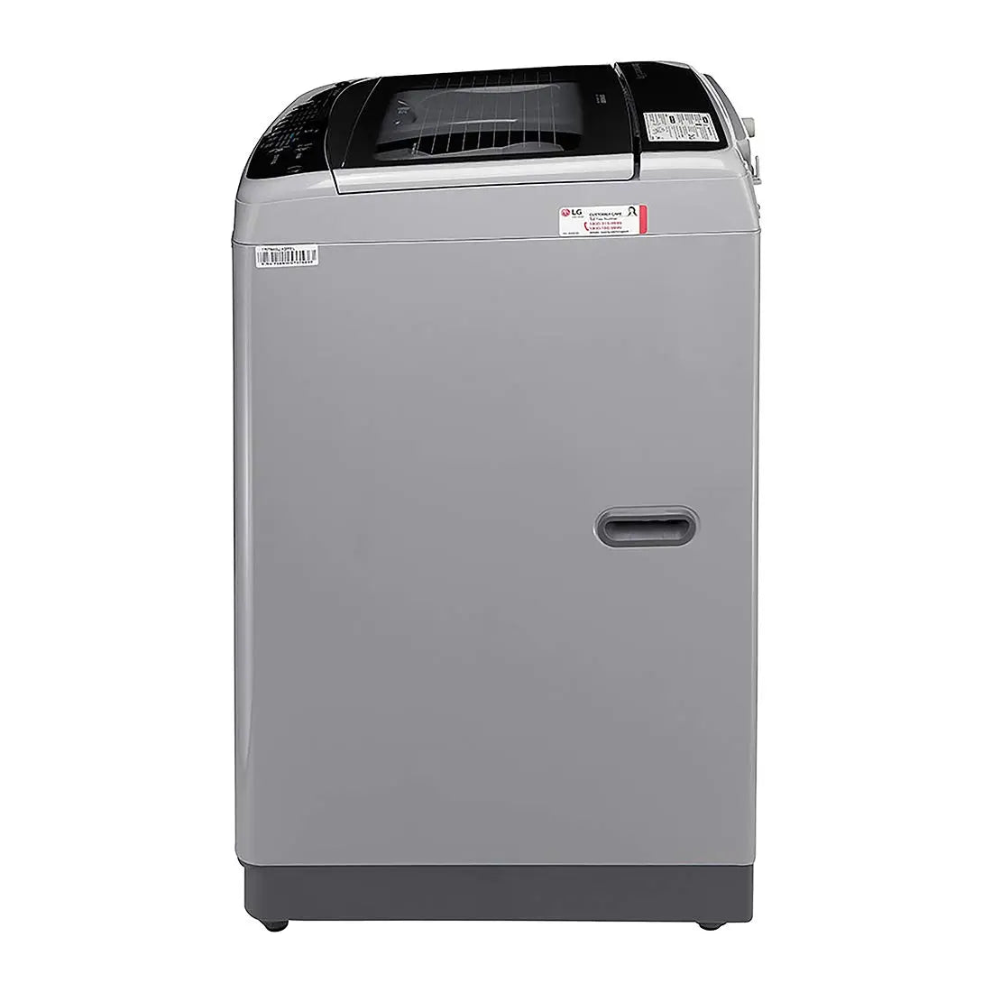 LG 6.5 Kg Inverter Fully-Automatic Top Loading Washing Machine (T7577NDDLJ, Middle Free Silver)