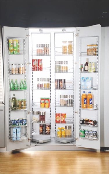 Inox Double Pantry Pull-Out Unit
