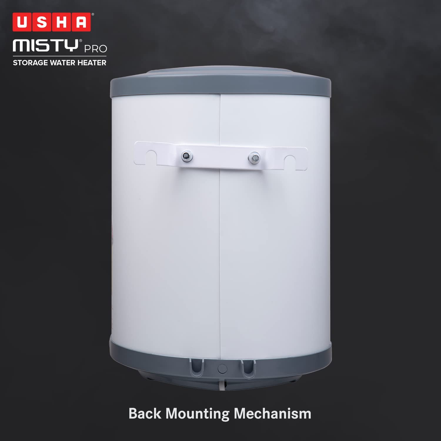 Usha Misty Pro 10 Litre 5 Star Water Heater Twinkling Grey
