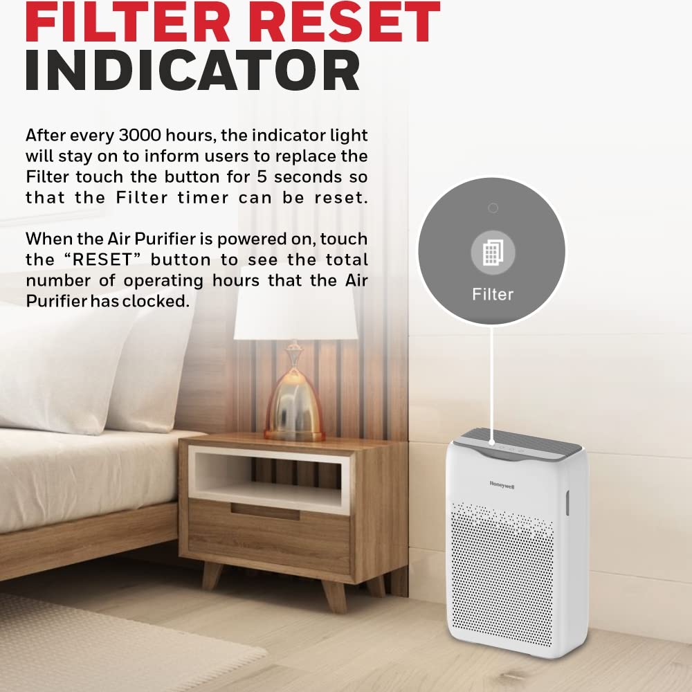 Honeywell Air touch V2 Indoor Air Purifier White