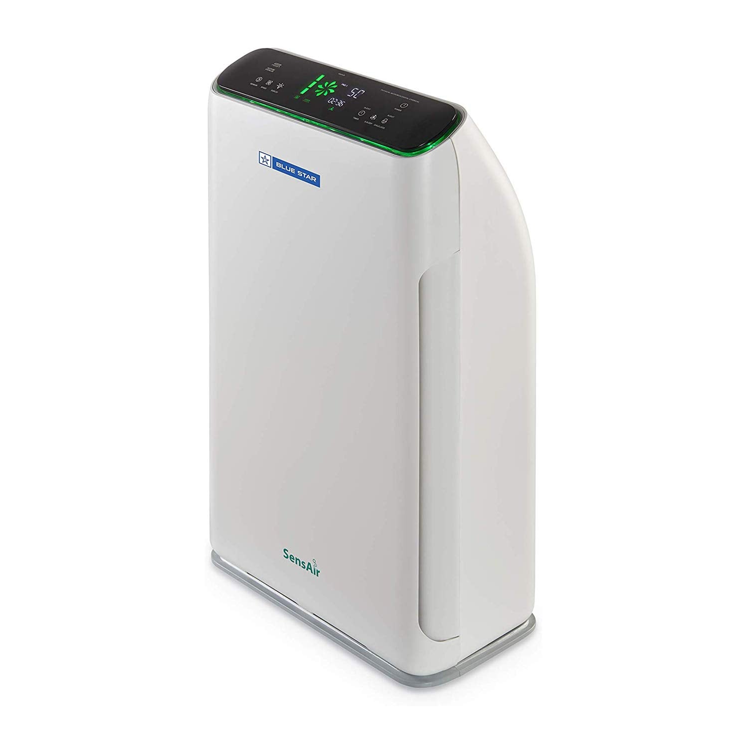 Blue Star Air Purifier BS-AP490LAN with UV Based Microbe Sterilize technology|removes 99.7% airborne viruses & bacteria|True HEPA 13 Filter|Active Carbon|Ionizer| 915 CMH|900 Sq. Ft. Coverage Area|