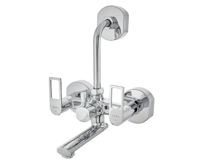 Cera F1099401 Winslet Wall Mixer Silver Colour