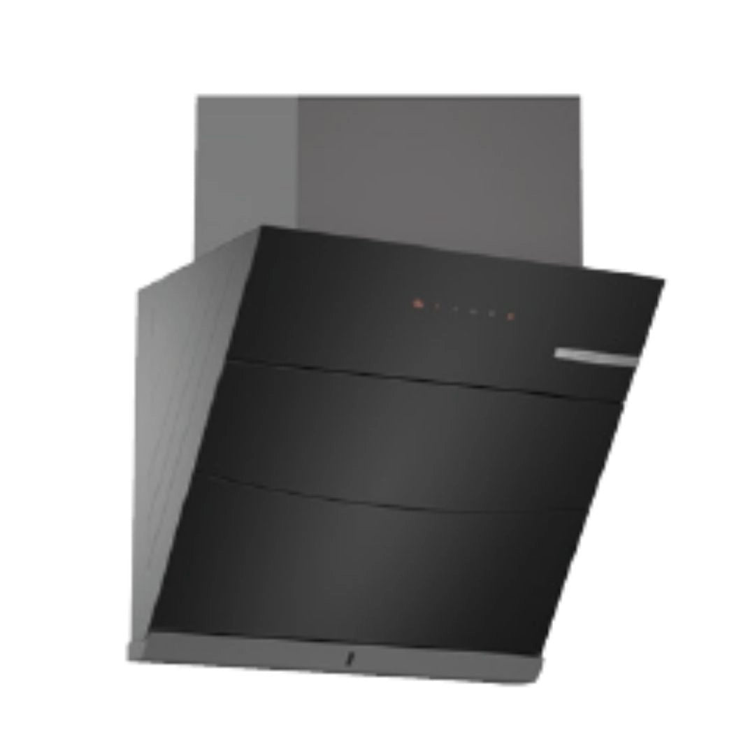 Bosch Chimney Self Clean Wall Mounted Touch Control Filterless Chimney Series DWKA68G60I BLACK 60CM Black