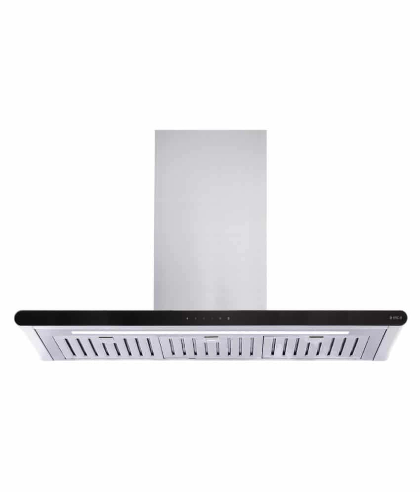 Elica Galaxy Ltw 90 Touch Turbo Led S 1290 m3/hr 90 cm Glass Chimney