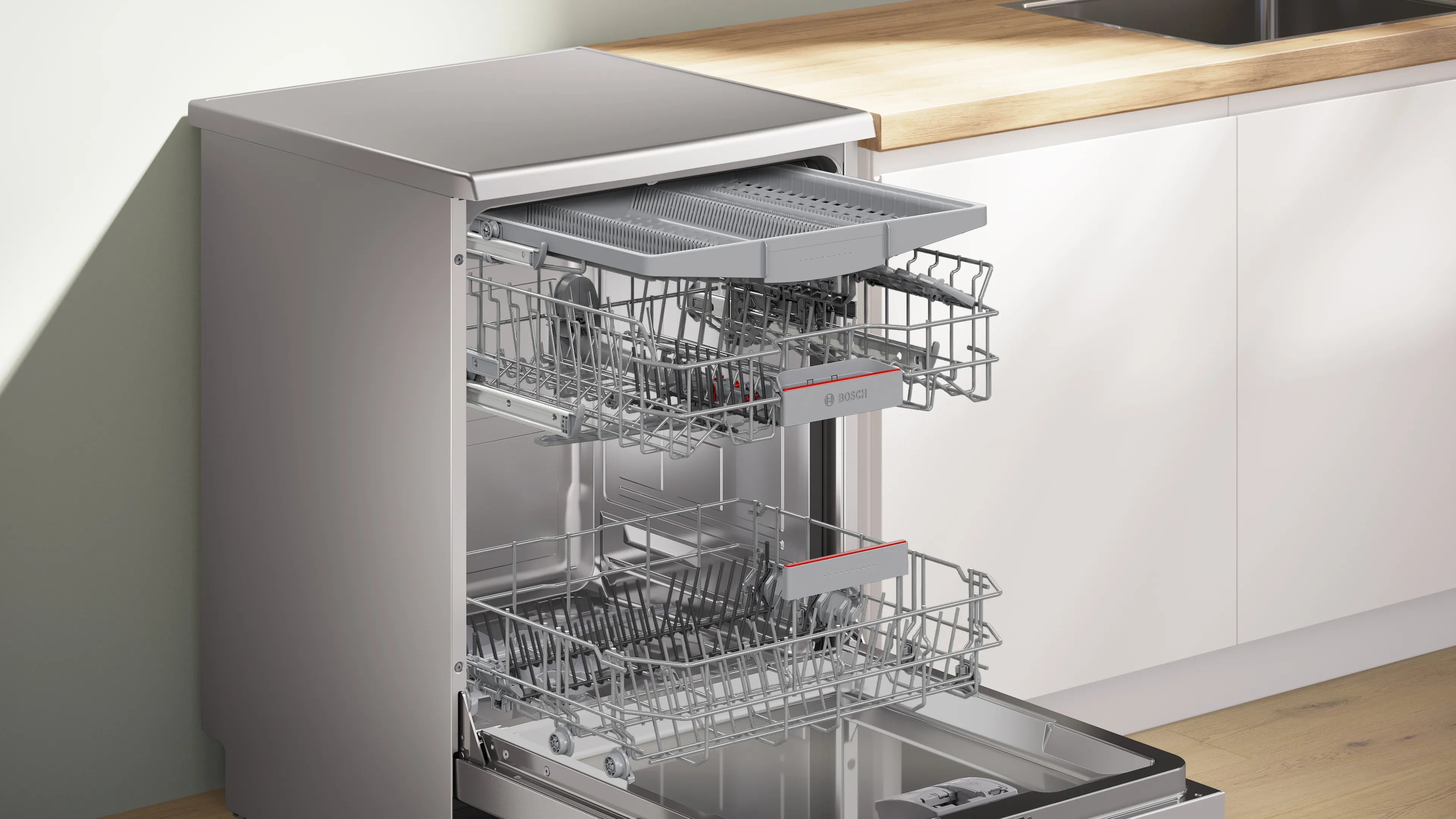 Bosch SMS6HMI00I Series 6 Bosch free-standing dishwasher 60 cm Brushed steel anti-fingerprint