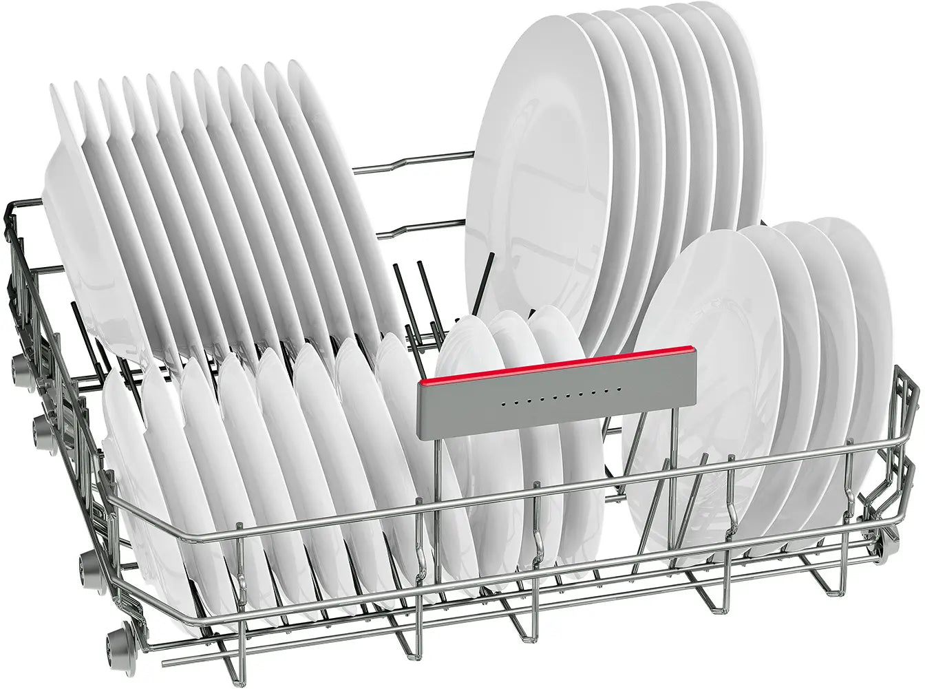 Bosch 60cm Free-Standing Dishwasher in Brushed Steel with Anti-Fingerprint Coating