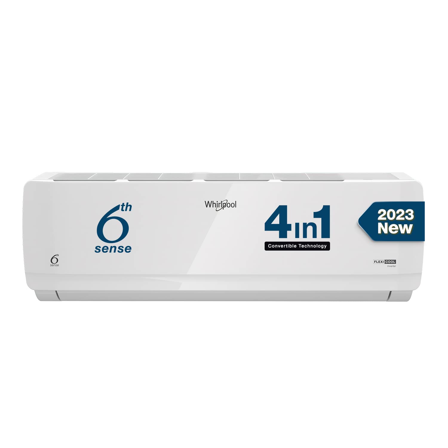 Whirlpool 1.0 Ton 3 Star, Flexicool Inverter Split AC S3K1PP0 White