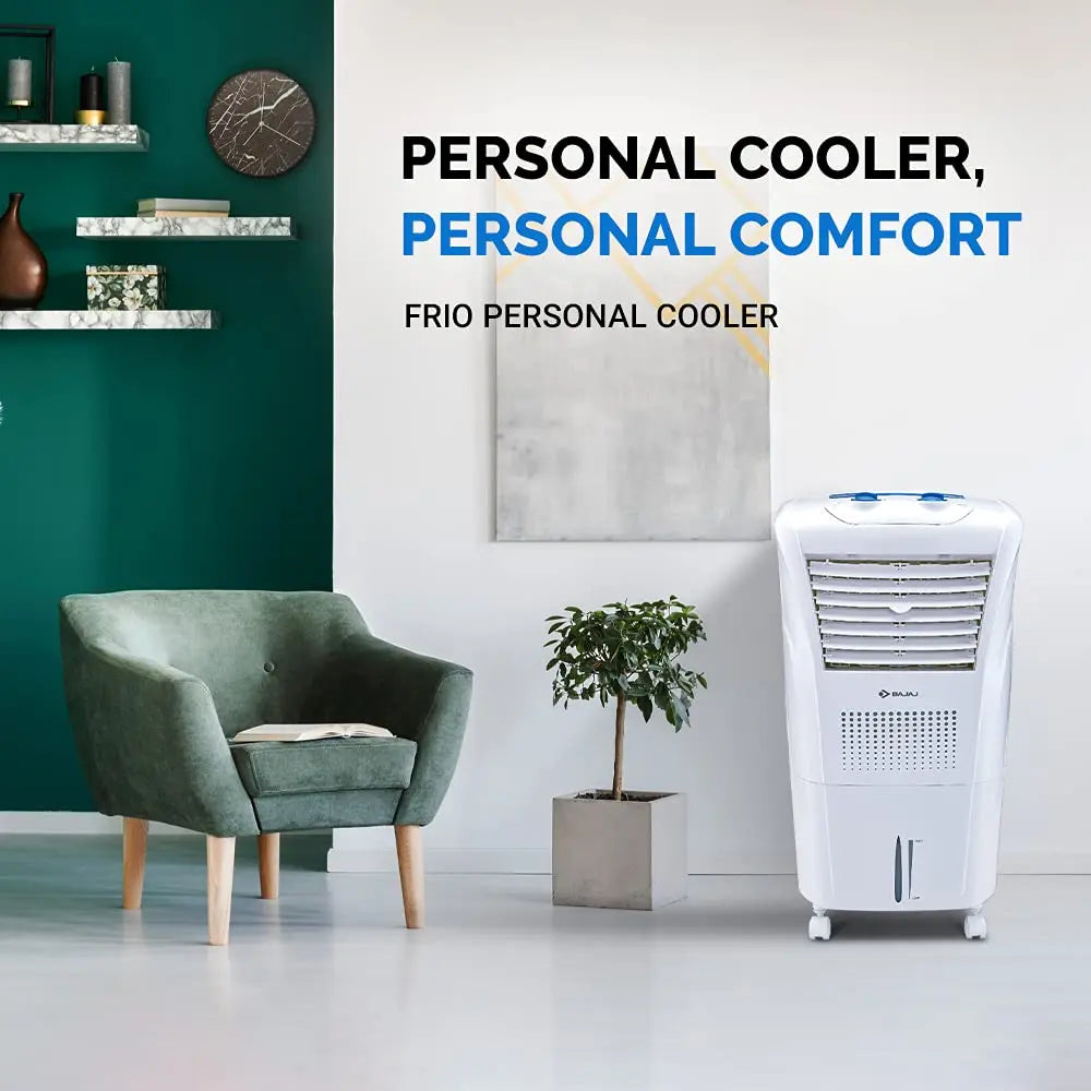 Bajaj Frio 23 Ltrs Personal Air Cooler (White)