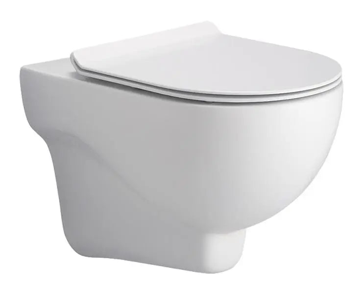 Cera A1044106 Senator Serenade Rimless Wall Hung EWC Toilet Seat - 530x365x370 mm