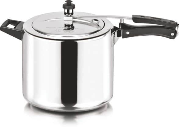 Eazy Kook Kitchen Essentials Induction Inner Lid White Aluminium 6.5 Litre
