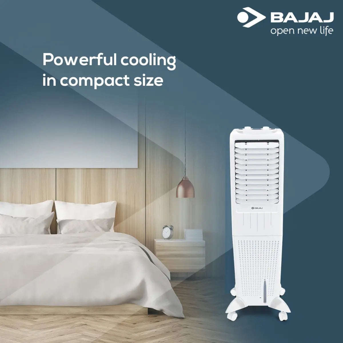 Bajaj TMH35 Tower Air Cooler - 35L White