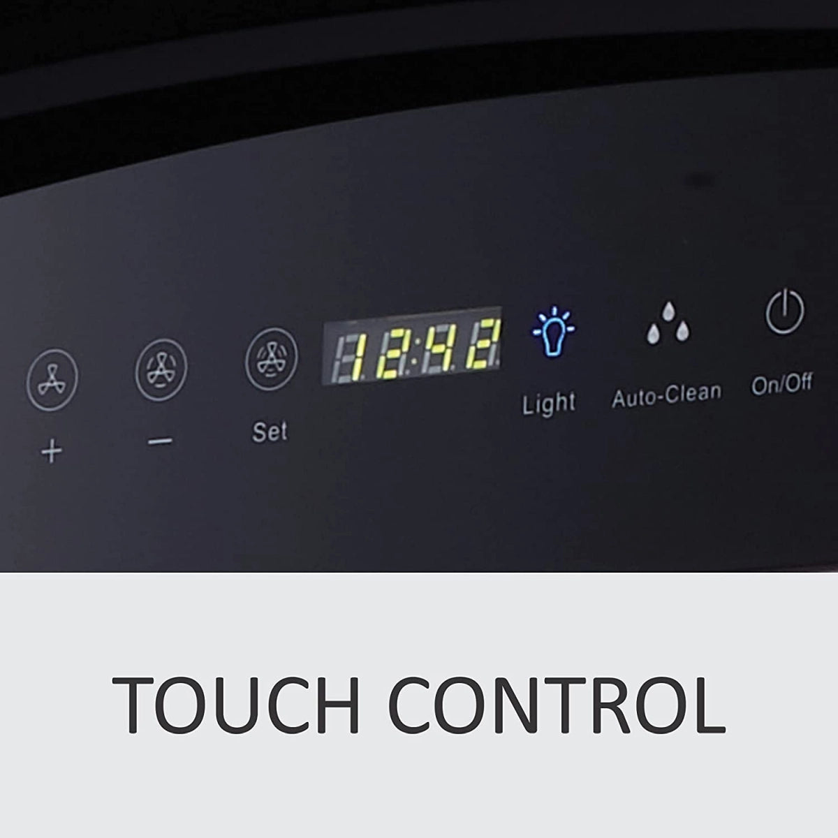 Elica 60 cm 1200 m3/hr Auto Clean Chimney (WD HAC TOUCH BF 60 MS, 2 Baffle Filters, Touch + Motion Sensor Control, Black)