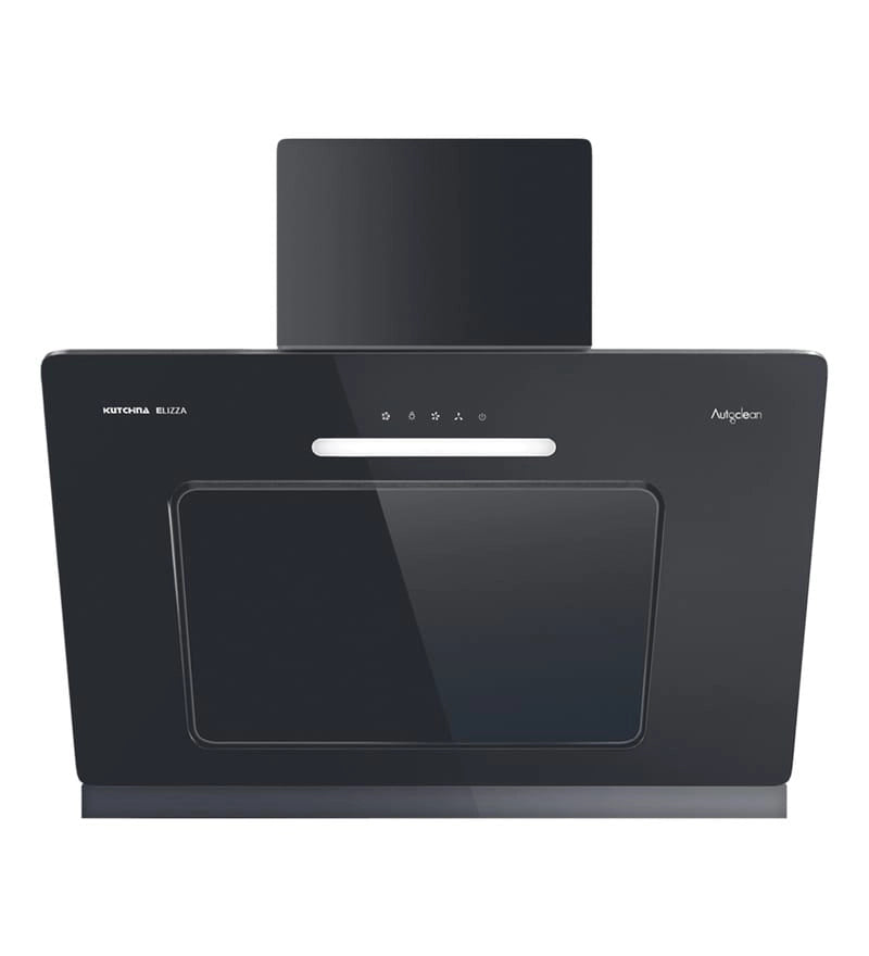 Kutchina Auto Clean 90 cm Chimney & Hood Elizza (Eliza Black)