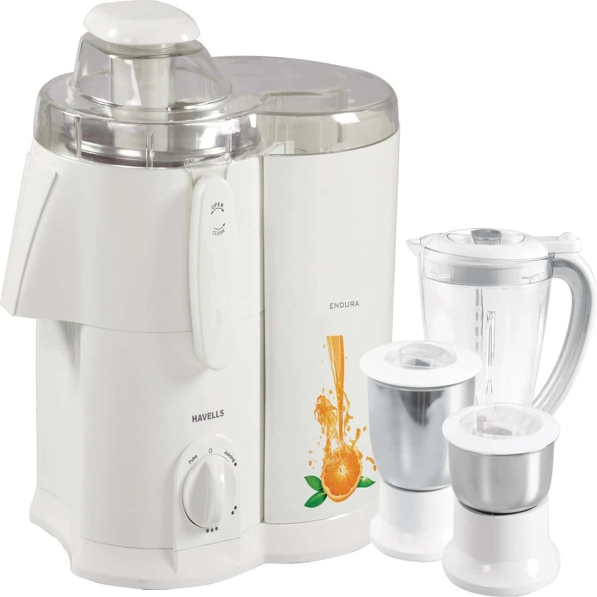 Sujata MegaMix MM 900-Watt Mixer Grinder (White)
