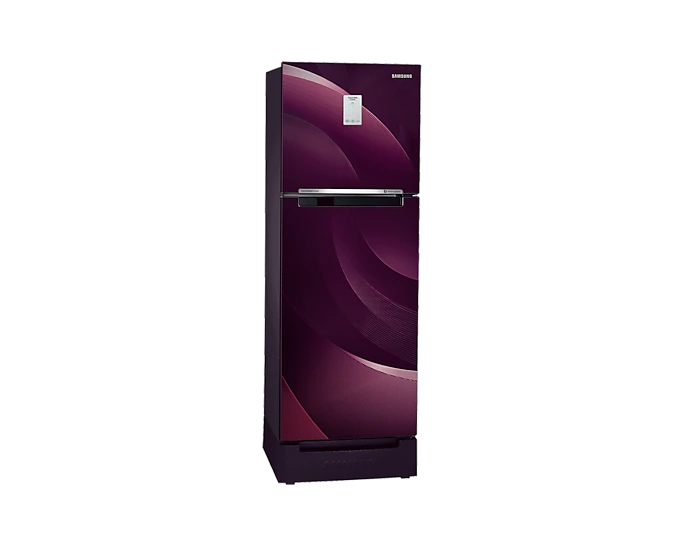 Samsung Frost Free 244 L Red RT28A3C234R/HL Double Door 3 Star BEE Rating