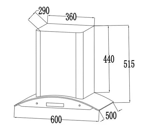 Clix Euro 60 CM 3G Chimney