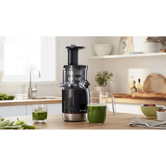 Bosch MESM731M 150W Cold Press Slow Juicer (Black) - Lifestyle Series