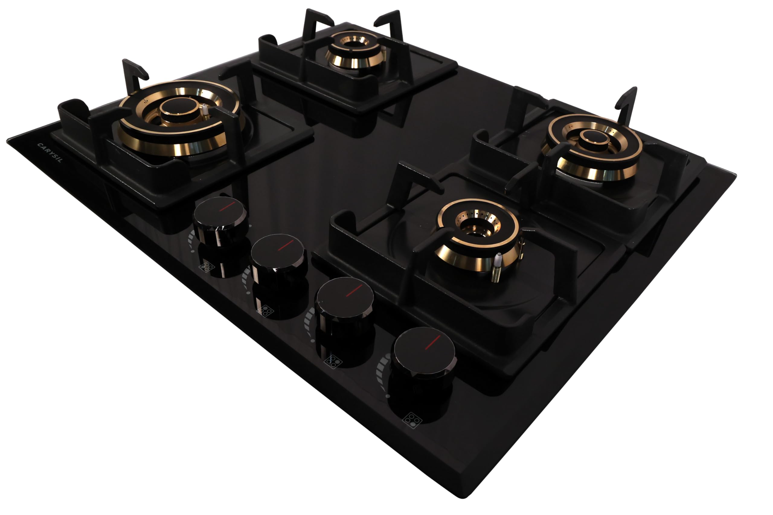 Carysil Tek Plus Series 4 Burner Built in Glass Hob 60 cm
