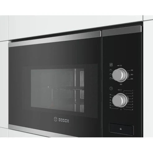 Bosch Built-In Oven HBF011BR1I + Microwave Series 4 BEL550MS0I: Efficient Cooking Combo