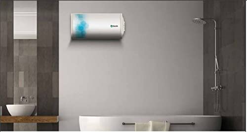 AO Smith Elegance Slim Horizontal Geysers White 15L