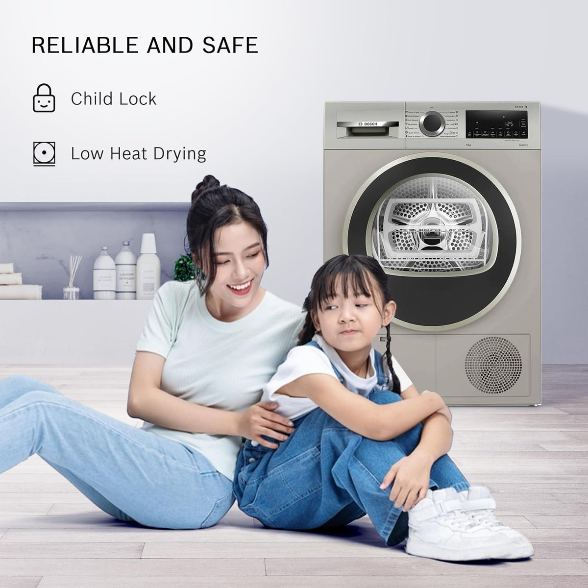 Bosch WQG24108IN condenser dryer product image