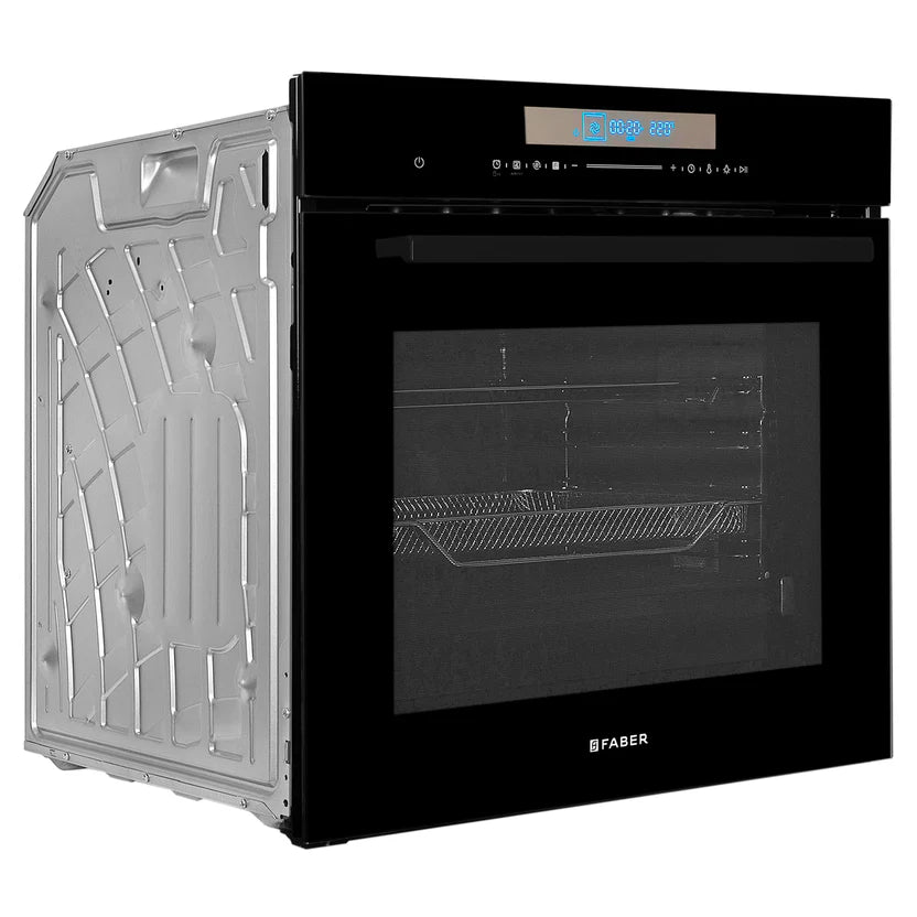 Faber FBIO 81L 14F AF BK Built-In Ovens 81L 60cm: Sleek and Spacious Cooking Perfection