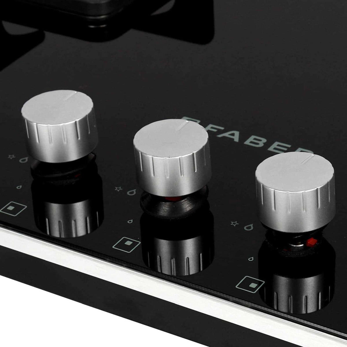 Faber 75 cm Hobtop 3 Burner, Auto Ignition (HOB HCT 753-SR CRS LBR CI)